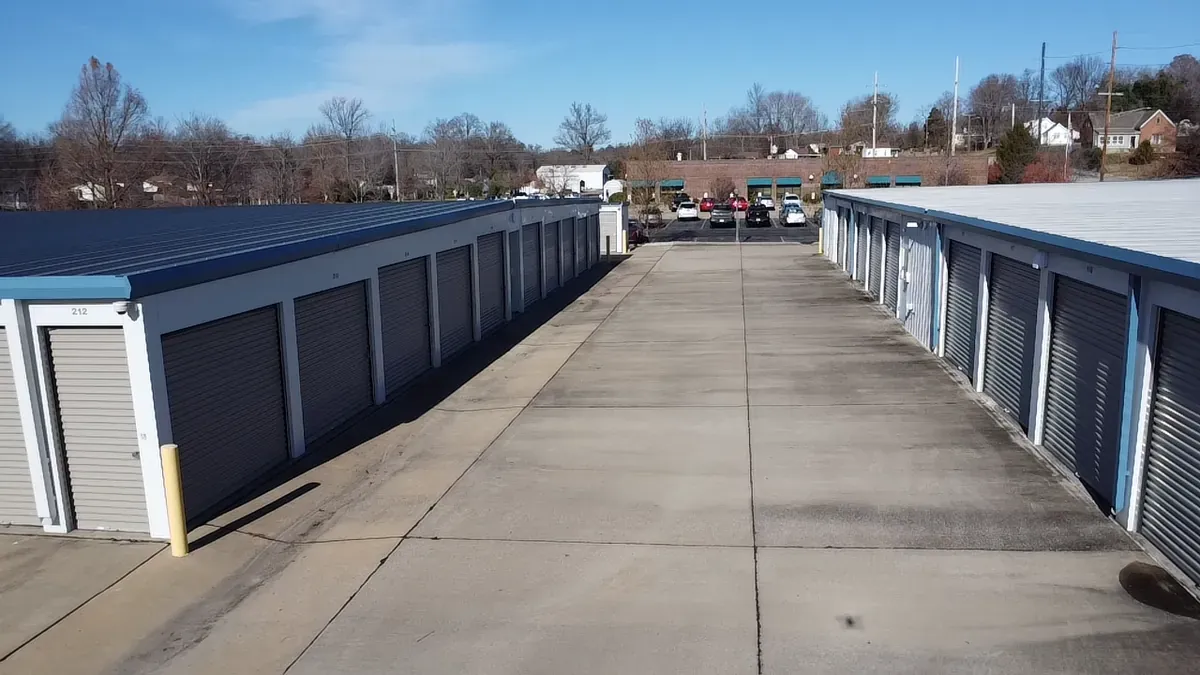 drive up exterior storage units