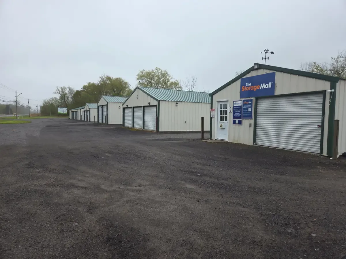 Drive Aisle and storage Building at the Storage Mall - Batavia
