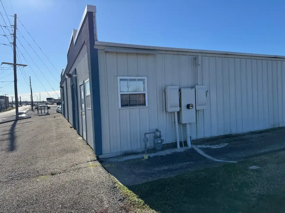 Exterior office building of storage facility