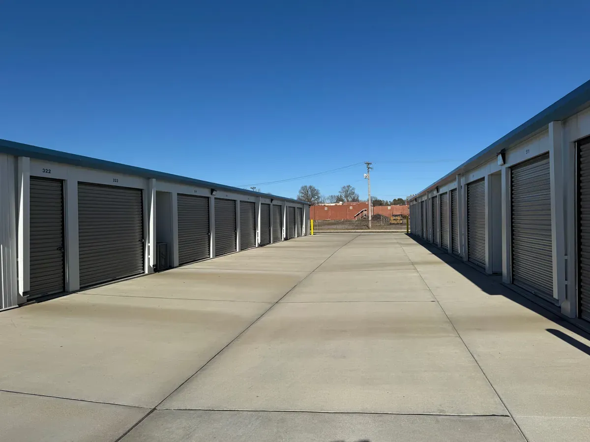 drive up exterior storage units