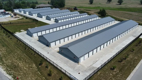 The Box Self Storage storage facility exterior view