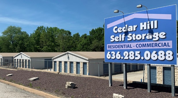 Cedar Hill Self Storage Units | Storage Unit Buildings and Sign