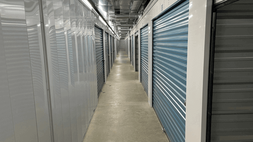 Self Storage Units Hallway Climate Control | Storage Unit Doors
