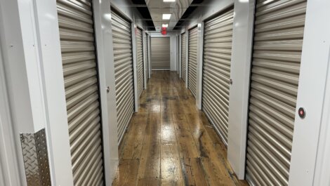 Climate Controlled Self-Storage Unit Hallway