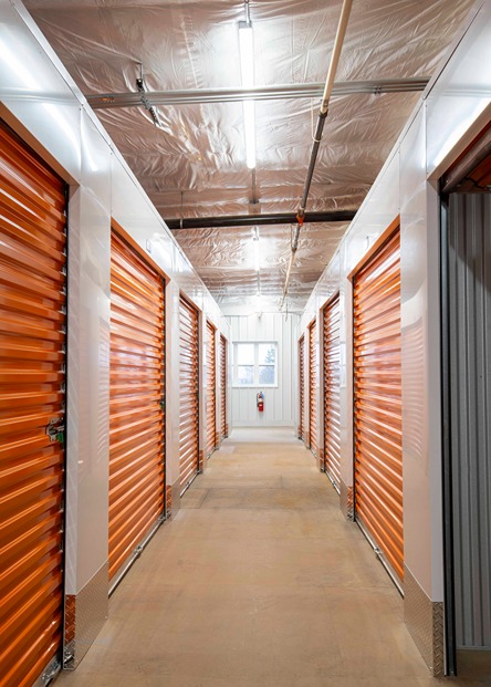 Storage units in a hall in Sheboygan WI 